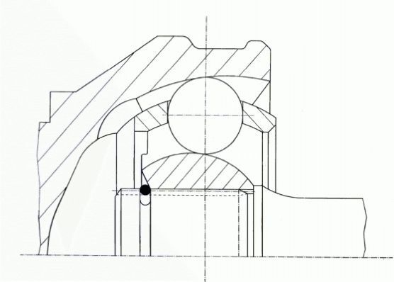 LÖBRO, Joint, arbre de commande