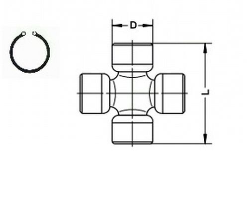 LÖBRO, Joint, arbre longitudinal