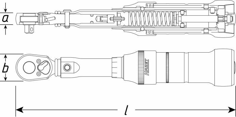 HAZET, Clé dynamométrique