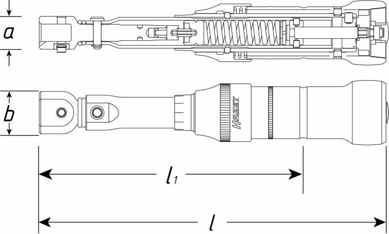 HAZET, Clé dynamométrique