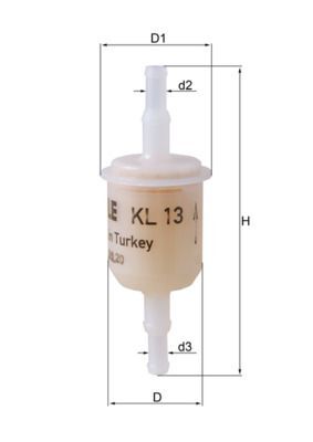 KNECHT, Filtre à carburant