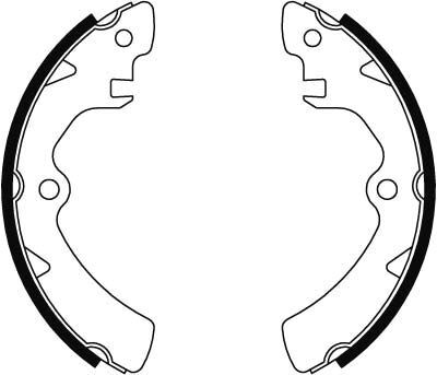 TRW, Jeu de mâchoires de frein