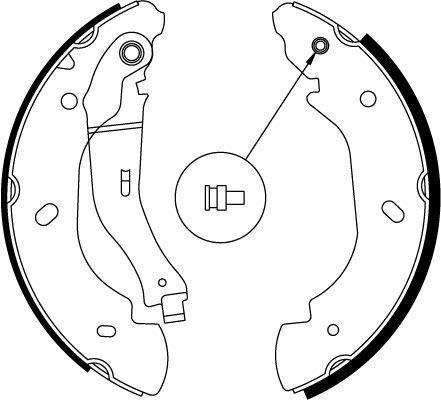 TRW, Jeu de mâchoires de frein