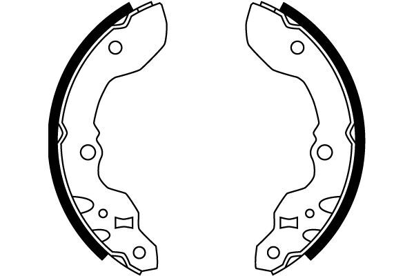 TRW, Jeu de mâchoires de frein