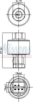 NISSENS, Pressostat, climatisation