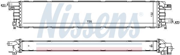 NISSENS, Radiateur basse température, intercooler