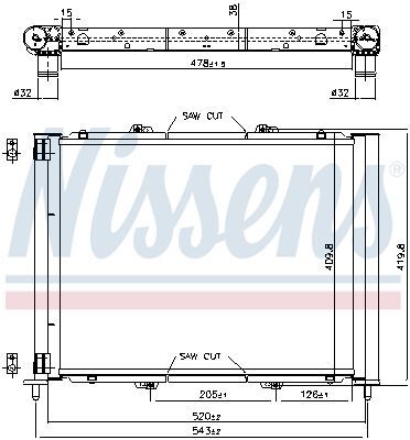 NISSENS, Module de refroidissement