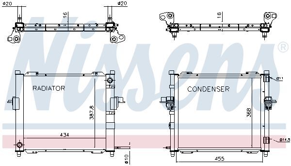 NISSENS, Module de refroidissement