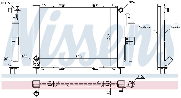 NISSENS, Module de refroidissement