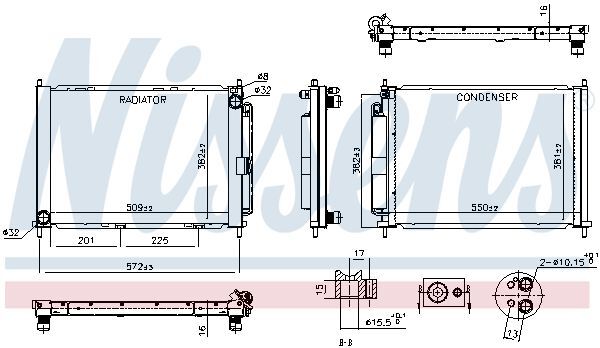 NISSENS, Module de refroidissement