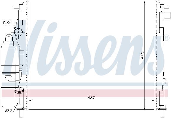 NISSENS, Module de refroidissement