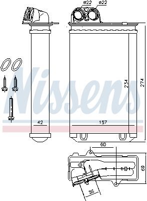 NISSENS, Système de chauffage