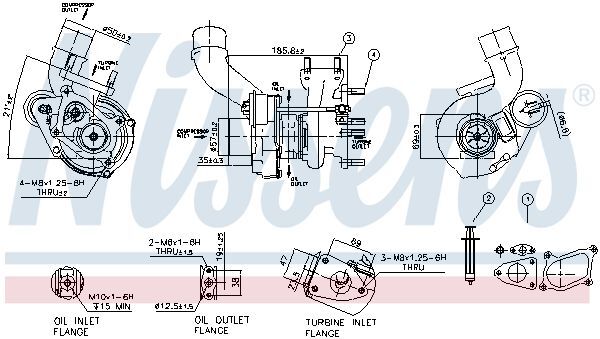 NISSENS, Turbocompresseur, suralimentation