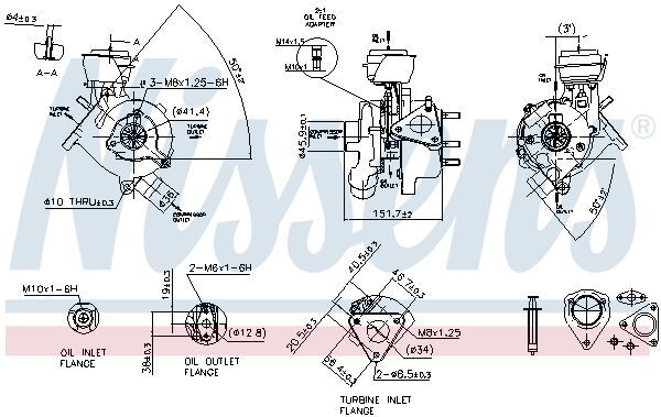 NISSENS, Turbocompresseur, suralimentation