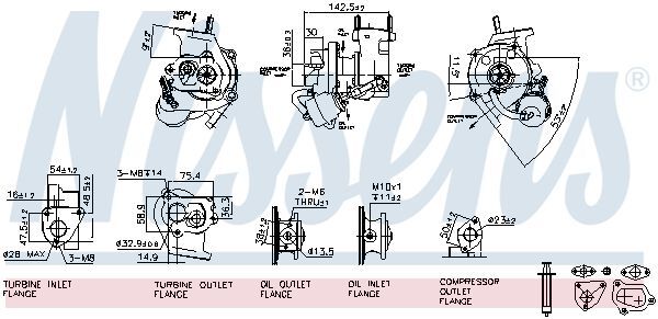 NISSENS, Turbocompresseur, suralimentation