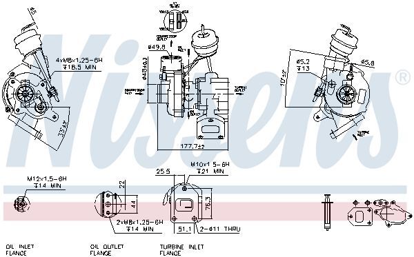 NISSENS, Turbocompresseur, suralimentation