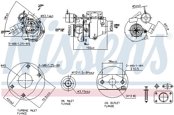 NISSENS, Turbocompresseur, suralimentation