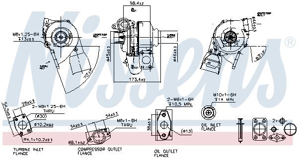 NISSENS, Turbocompresseur, suralimentation