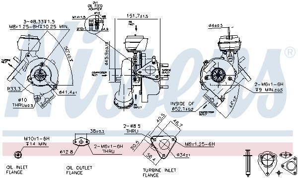 NISSENS, Turbocompresseur, suralimentation