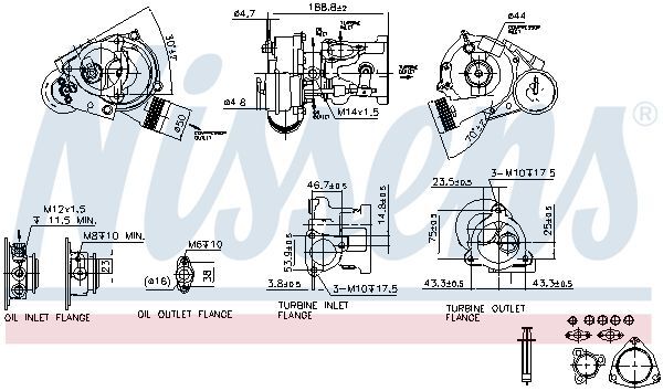 NISSENS, Turbocompresseur, suralimentation