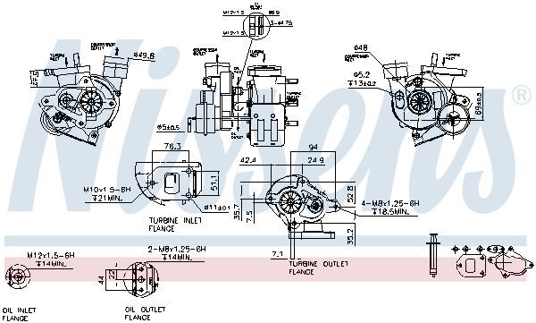 NISSENS, Turbocompresseur, suralimentation