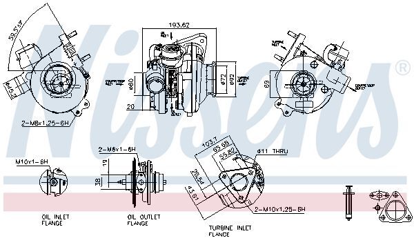 NISSENS, Turbocompresseur, suralimentation