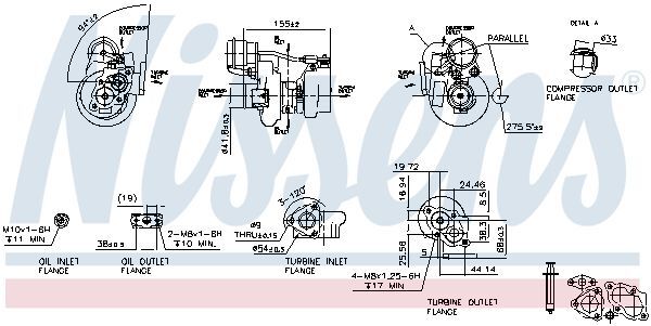 NISSENS, Turbocompresseur, suralimentation