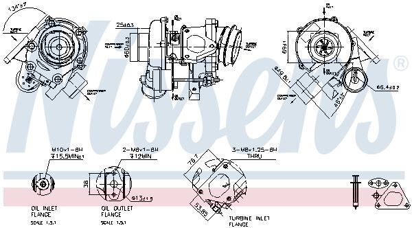 NISSENS, Turbocompresseur, suralimentation