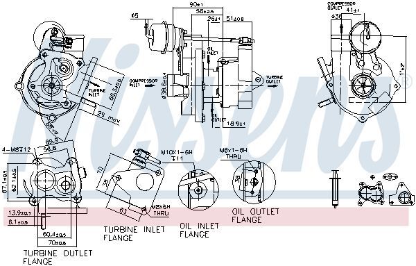 NISSENS, Turbocompresseur, suralimentation