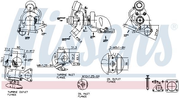 NISSENS, Turbocompresseur, suralimentation