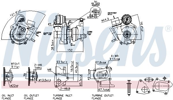 NISSENS, Turbocompresseur, suralimentation