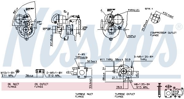 NISSENS, Turbocompresseur, suralimentation