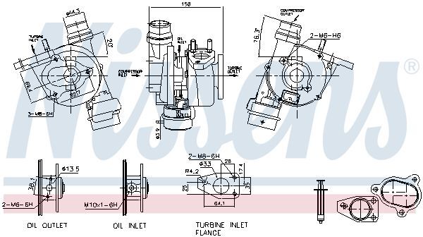 NISSENS, Turbocompresseur, suralimentation