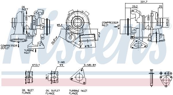 NISSENS, Turbocompresseur, suralimentation