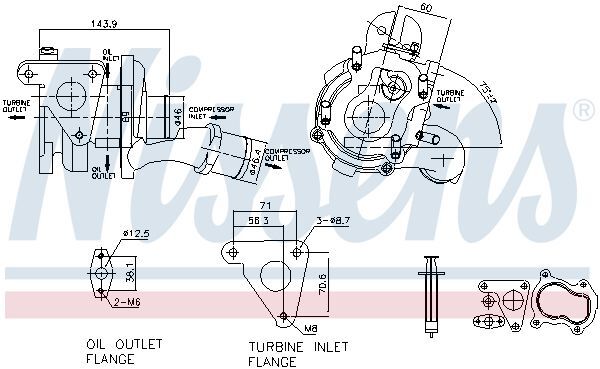 NISSENS, Turbocompresseur, suralimentation