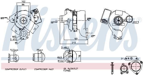 NISSENS, Turbocompresseur, suralimentation