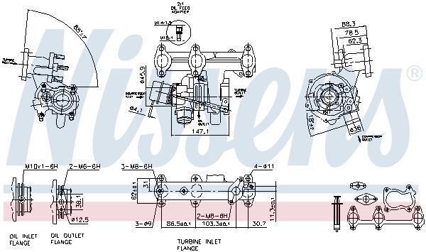 NISSENS, Turbocompresseur, suralimentation