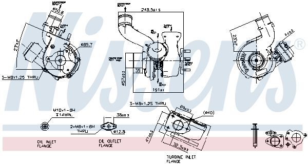 NISSENS, Turbocompresseur, suralimentation