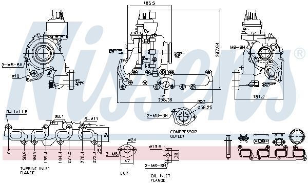 NISSENS, Turbocompresseur, suralimentation