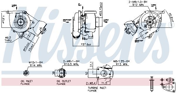 NISSENS, Turbocompresseur, suralimentation