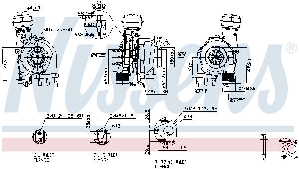 NISSENS, Turbocompresseur, suralimentation