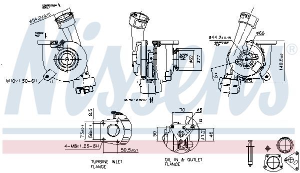 NISSENS, Turbocompresseur, suralimentation