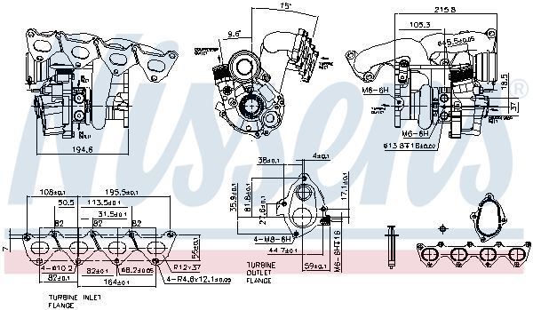 NISSENS, Turbocompresseur, suralimentation