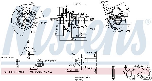 NISSENS, Turbocompresseur, suralimentation