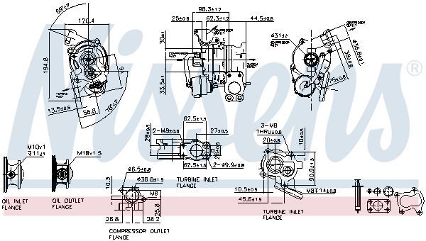 NISSENS, Turbocompresseur, suralimentation