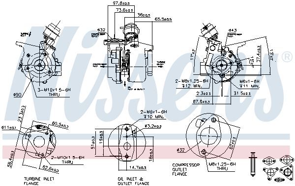 NISSENS, Turbocompresseur, suralimentation