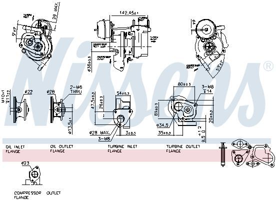 NISSENS, Turbocompresseur, suralimentation