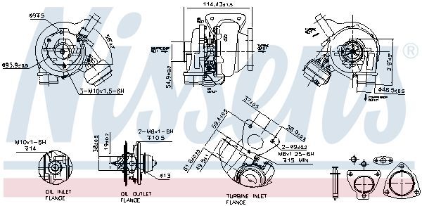 NISSENS, Turbocompresseur, suralimentation