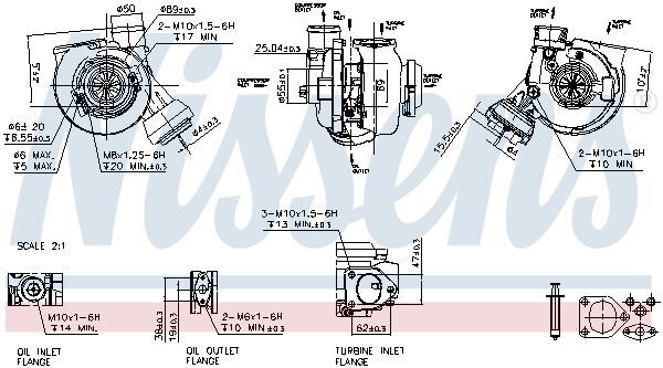 NISSENS, Turbocompresseur, suralimentation