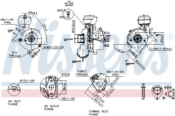 NISSENS, Turbocompresseur, suralimentation